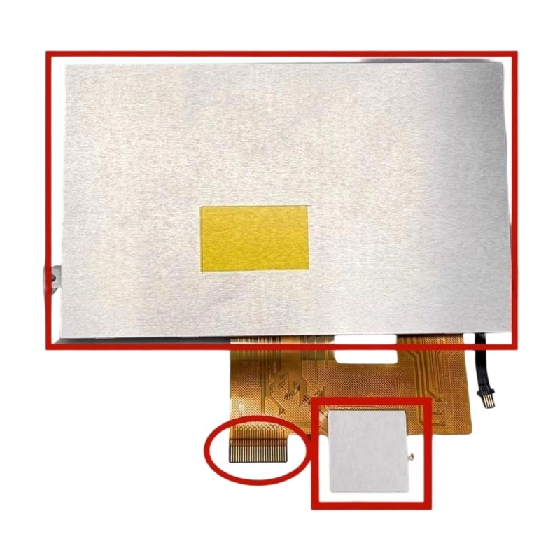 High Brightness IPS Screen for 3000 Game Console Easy Installation
