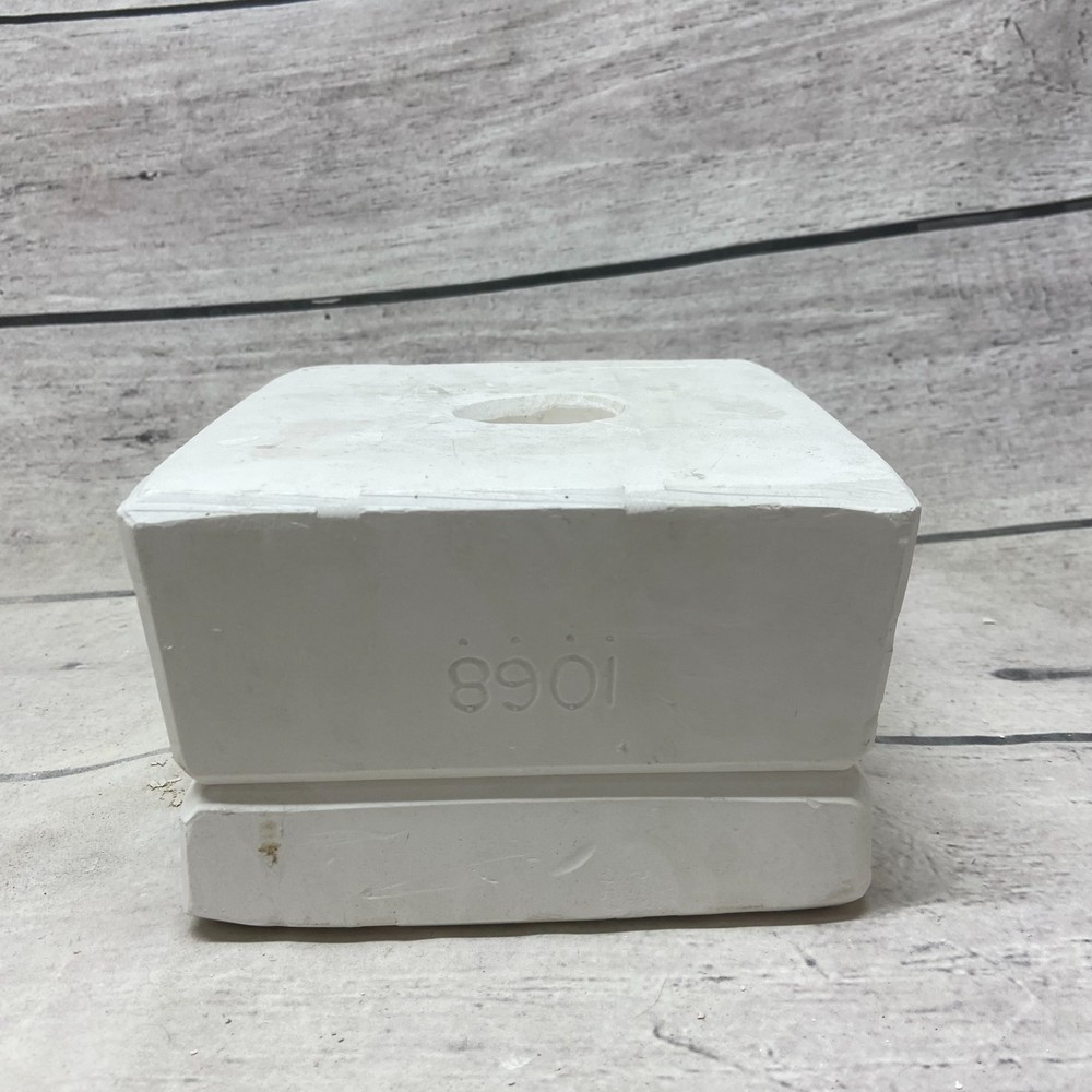 Vintage 1985 Boothe Mold Inc Ceramic Casting Mold Plain Dip Insert #1068