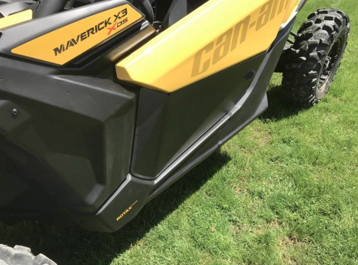 METAL LOWER DOORS KIT CAN AM MAVERICK X3 half inserts panel 17-19