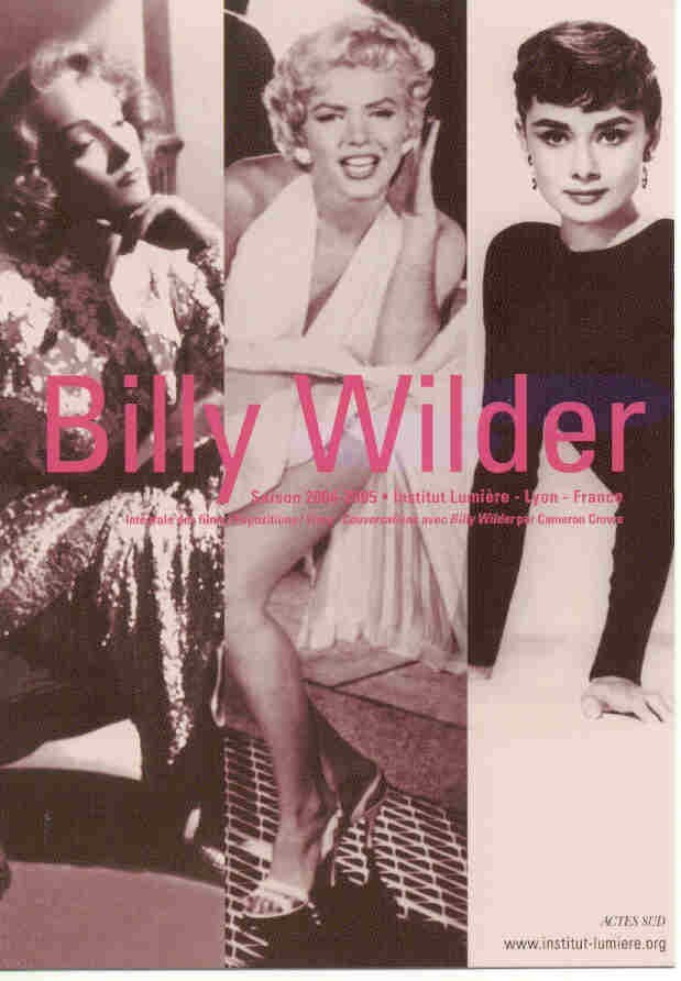 Marilyn Monroe Postcard - Audrey Hepburn - Billy Wilder