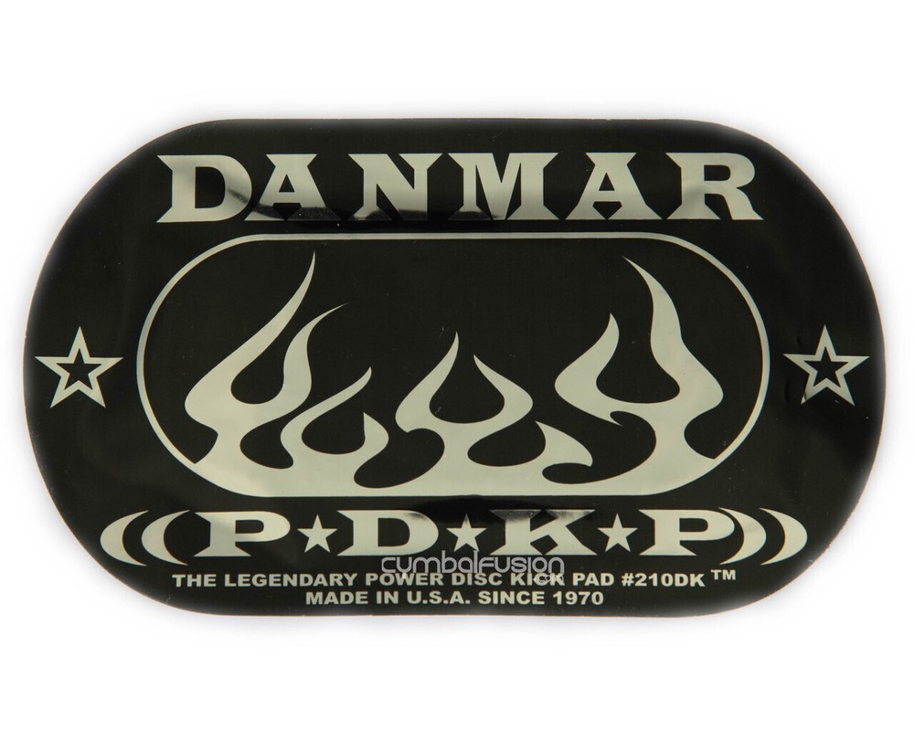 Danmar Double Bass Drum Impact Pad - Flames