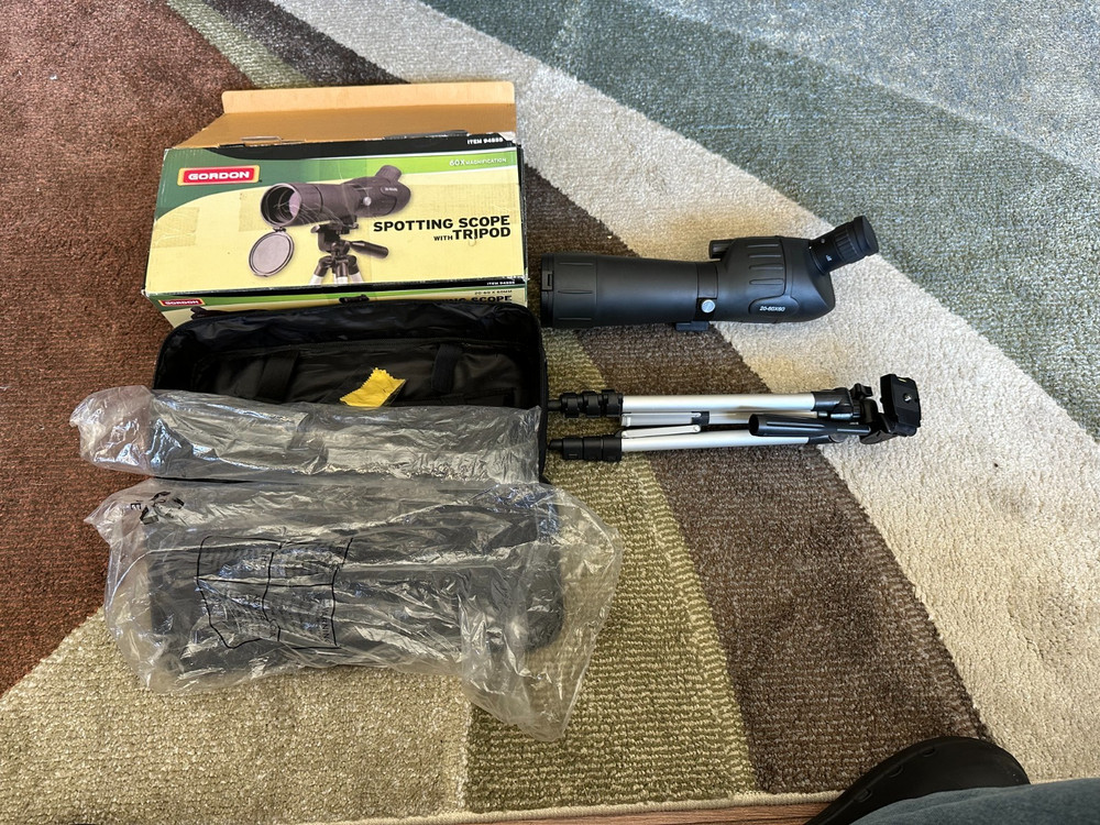 Gordon Spotting Scope with Tripod 20-60 X 60MM