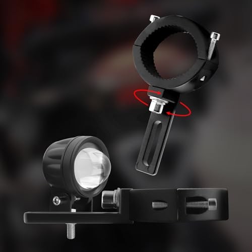 Motorcycle Turn Signal Bracket, Universal Motorcycle Fork Indicator 36-54mm