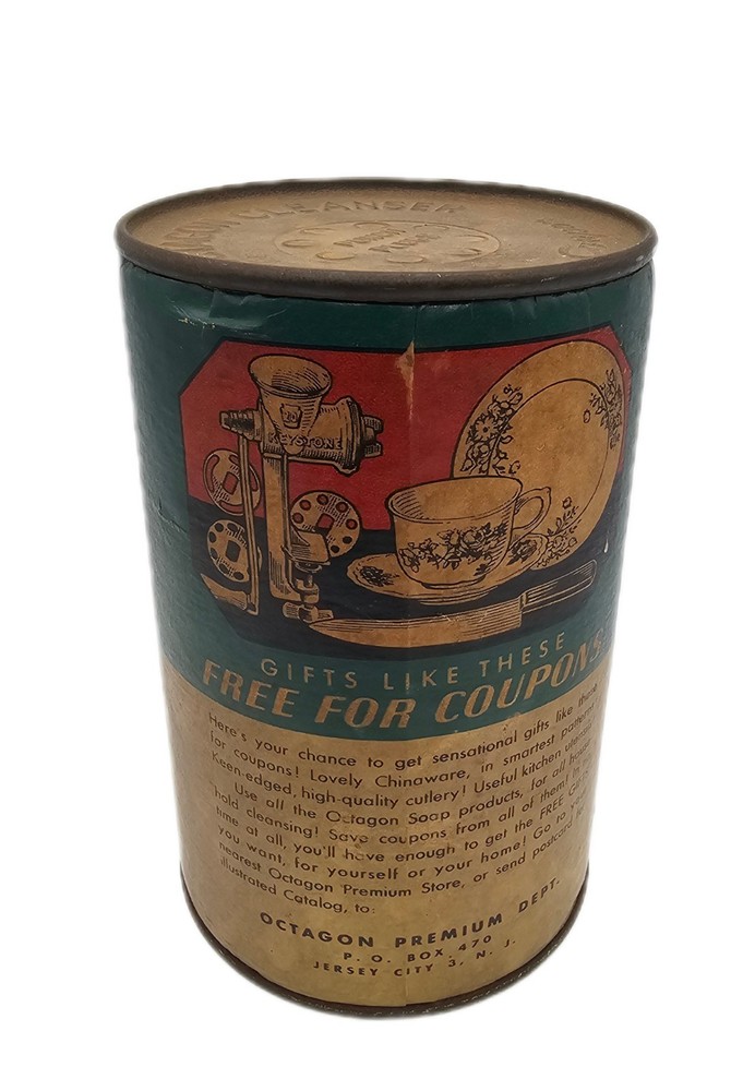 Vintage Octagon Cleanser Can *Unopened*