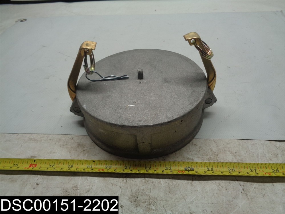 QTY=4: DC600IAL Dust Cap Coupler Aluminum Hose Fitting Camlock