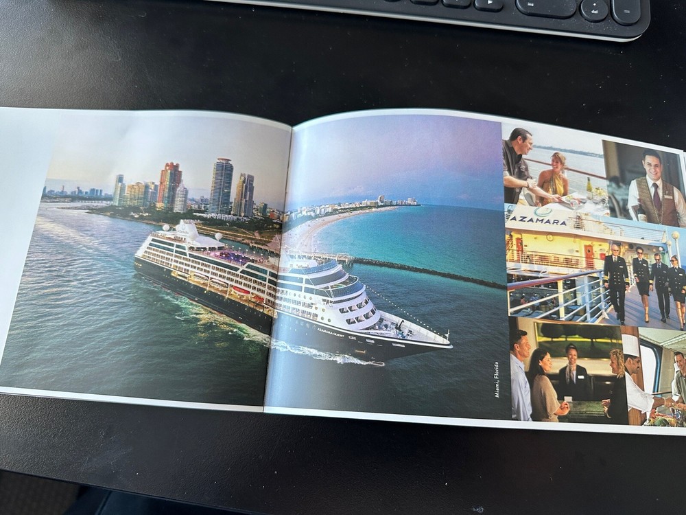 New AZAMARA Cruise Ship Brand Brochure, 32 Pgs