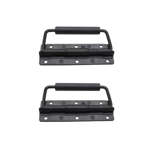 4.9 Inch Spring Loaded Handle, Heavy Duty Handle Surface Mount, Folding 2