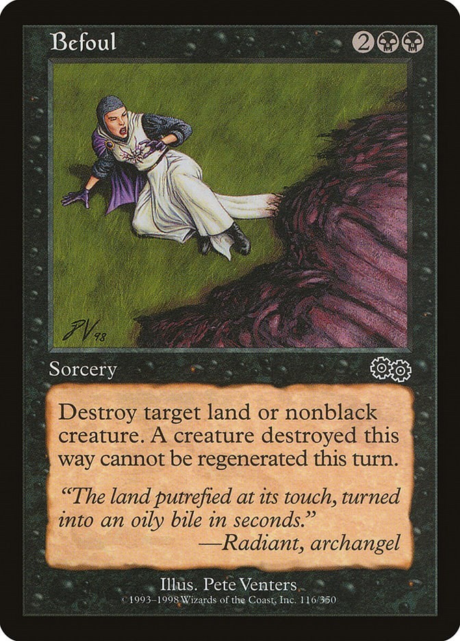 Befoul Urza's Saga 116 MTG MP