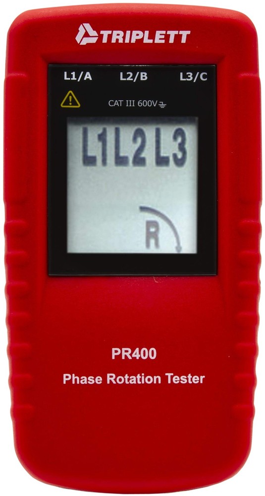 Triplett PR400 Phase Rotation Tester PR400,