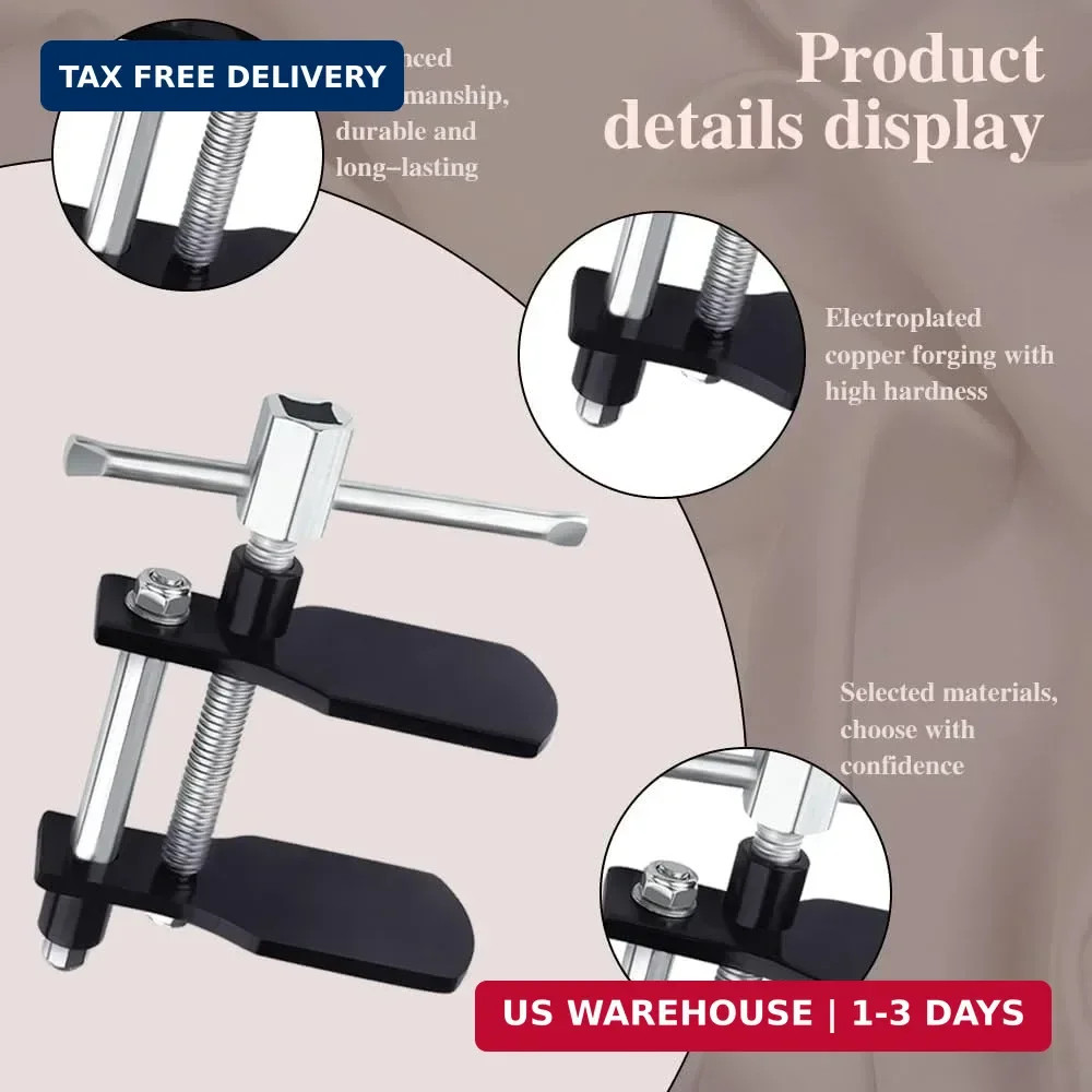 Brake Caliper Compression Tool, Caliper Piston Compressor Tool, Heavy Duty Brake