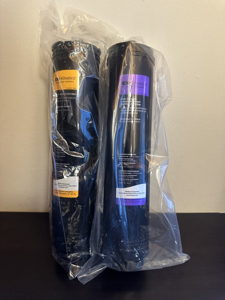 Kinetico K5 A200 Filter 9461A Purple Carbon Prefilter 9306B Orange Post GX+