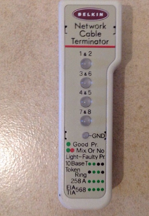 Multi Network Cable Tester Kit Used