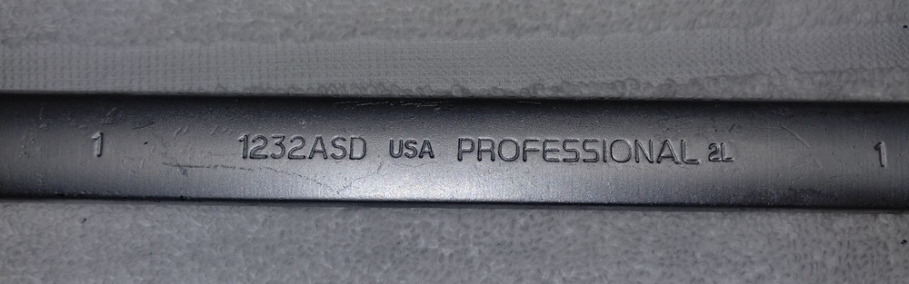 PROTO 1232ASD 1" Open & Ring End Combination DIN 3113 12pt