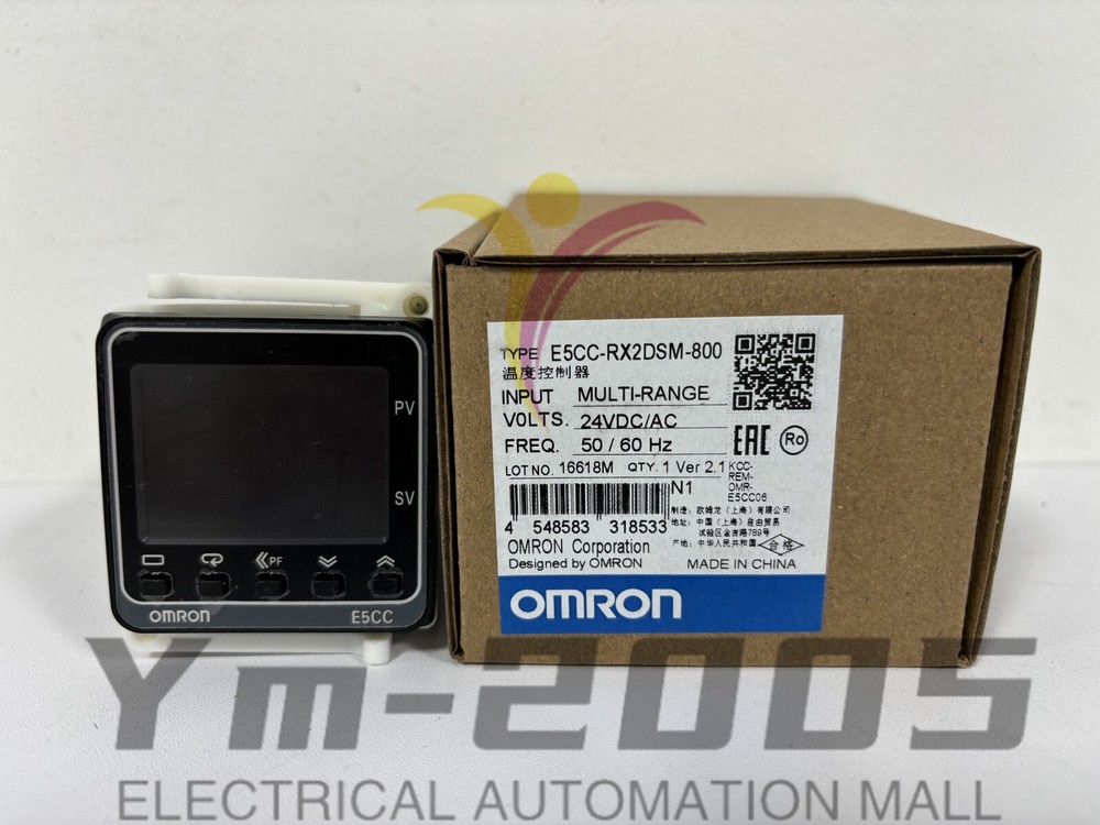 Omron-E5CC-RX2DSM-800 24VAC/DC Temperature Controller 1PCS NEW
