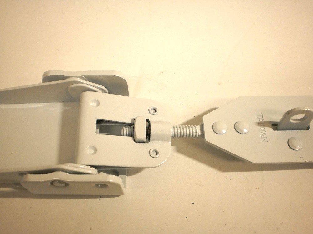 Pop Up Camper White Powder Coated Locking RV Lid Latch Snowmobile Tent