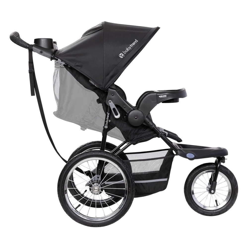 Lightweight Jogger Stroller, Dash Black