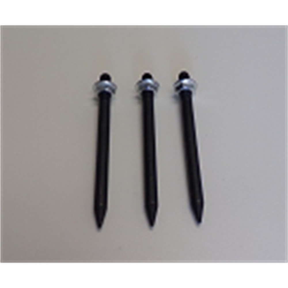 KILLER TOOLS AND EQUIPMENT 4" Weld Electrode, 3 pack
