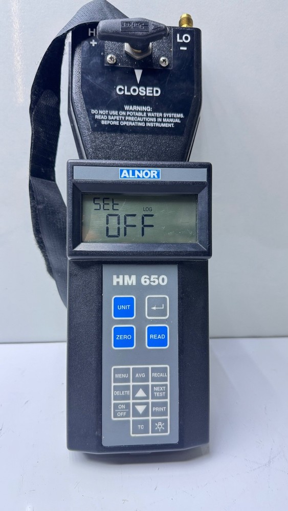 TSI Alnor HM650 Hydronic Manometer