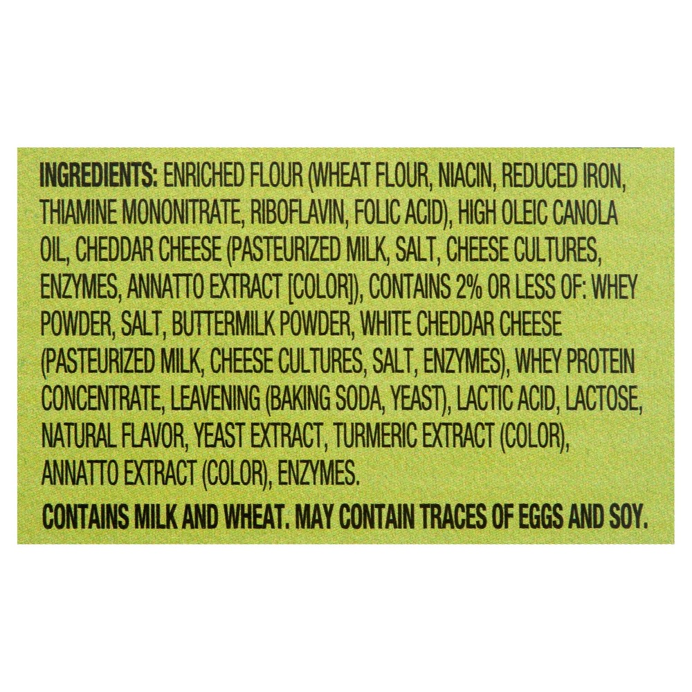 (2 pack) GREAT VALUE 12.4 OZ WHITE CHEDDAR CHEESE CRACKERS