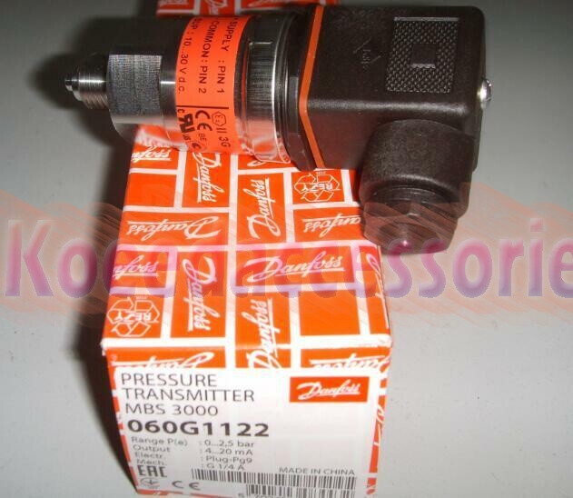 New DANFOSS MBS 3000 060G1122 Pressure Transmitter