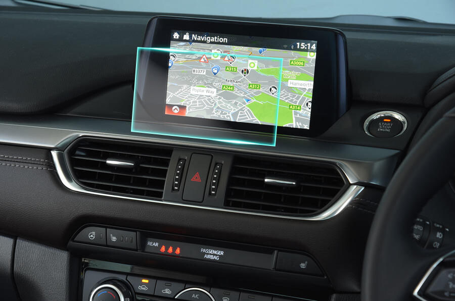 Crystal Clear Screen Protector for 2016 Mazda 6 Vehicle Navigation