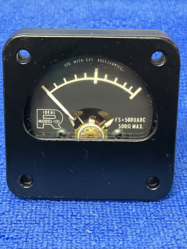 IDEAL PRECISION ~ B18774-2 ~ METER,ARBITRARY SCALE 59.7249 MODEL 131  NEW IN BOX