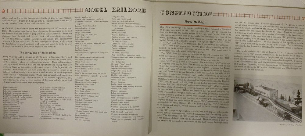 RARE 1937? Scale-Craft Trains Catalog