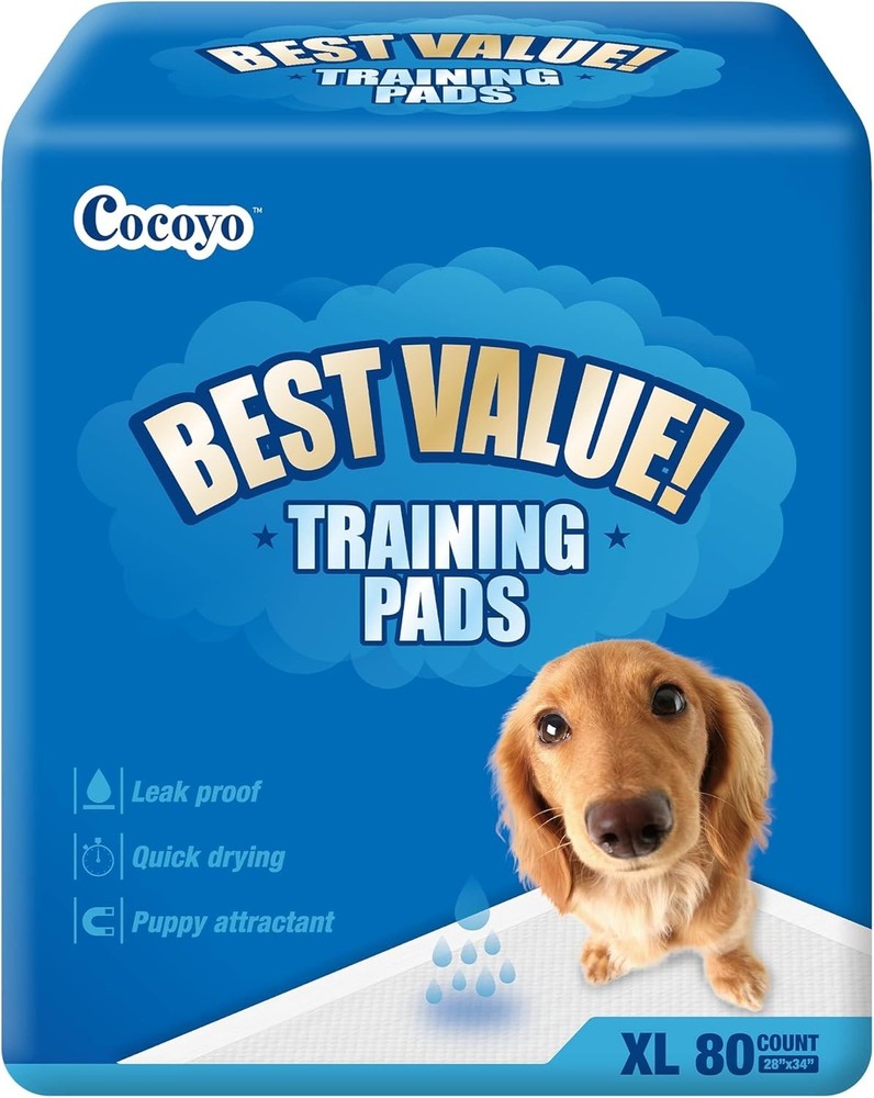 Best Value Training Pads, 40Count, 28" by 34"