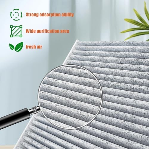 Engine & Cabin Air Filter Compatible with KIA Seltos (2021-2025), Replace