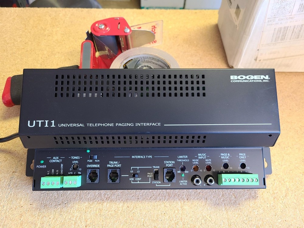 Bogen Inc. UTI 1 Telephone Interface