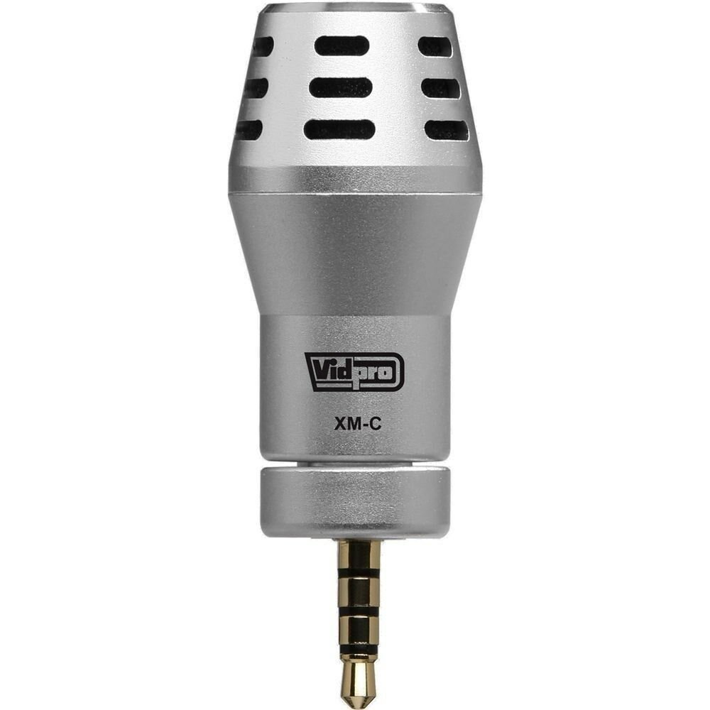 Vidpro XM-C Omnidirectional Condenser Microphone for iPhone, iPad, & iPod Touch