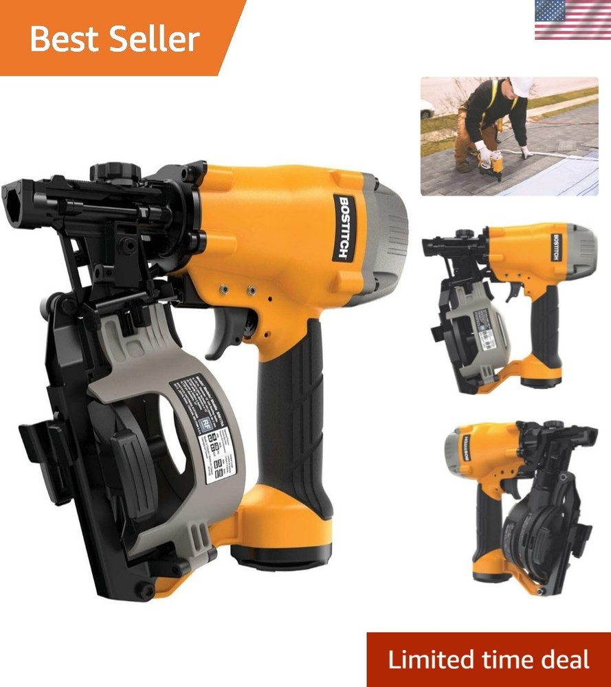 15-Degree Coil Roofing Pneumatic Nailer