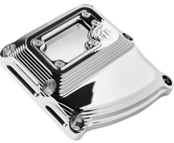 Performance Machine Vision Series Transmission Cover - Chrome Motorcycle