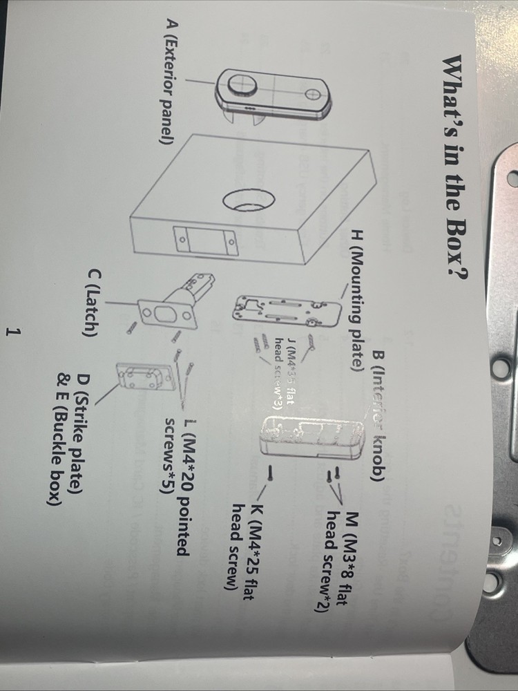 Code Belle Smart Deadbolt Lock Bluetooth (new)