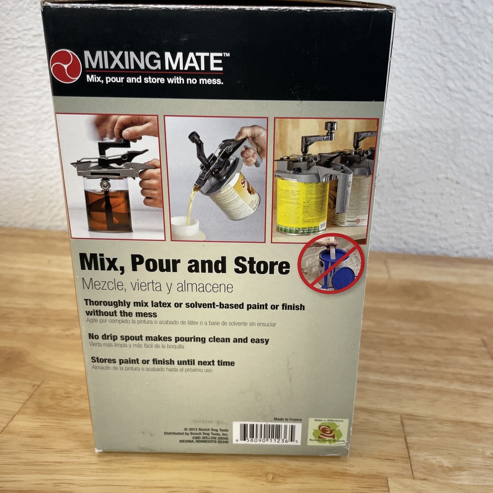 Mixing Mate Quart Size Paint Can Lid