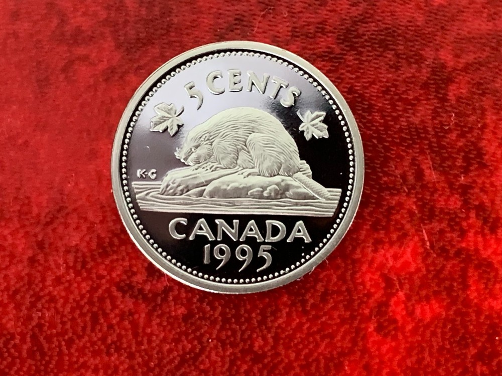 Canada 5 Cent 1995 Proof Coin-Uncirculated