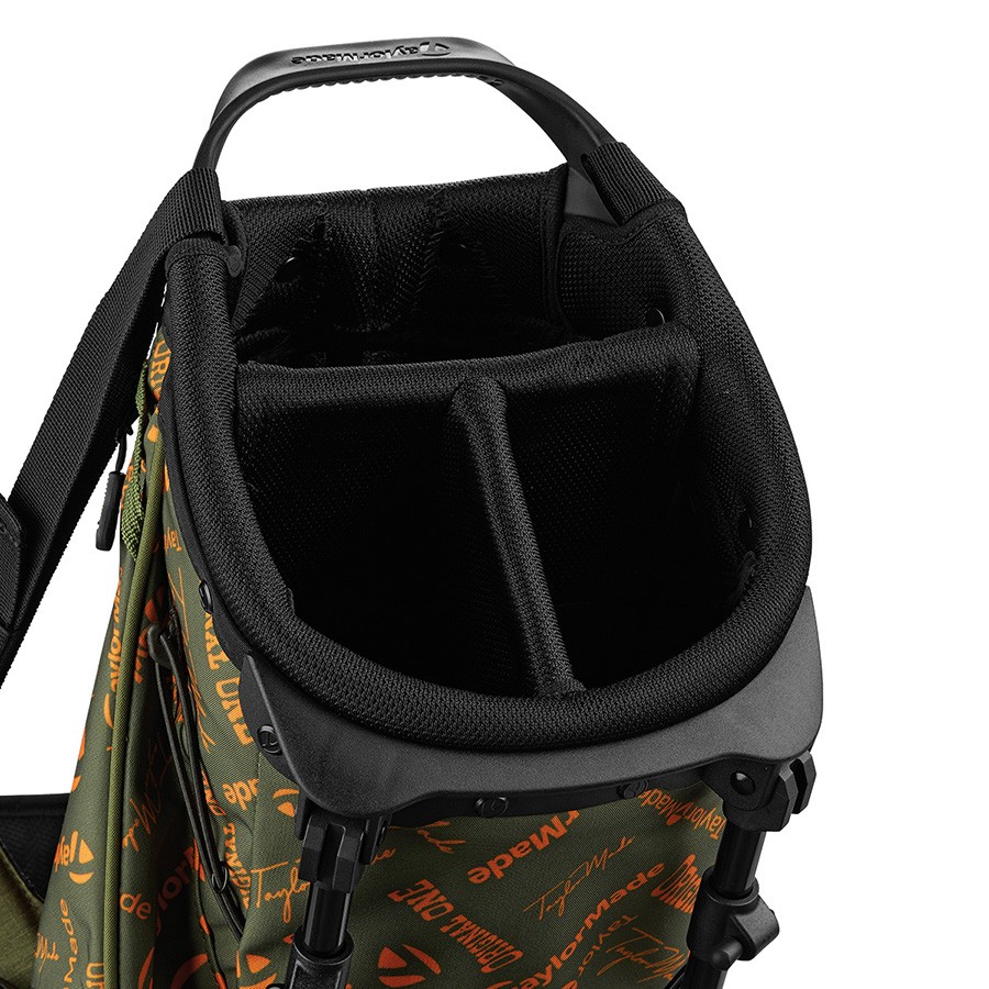 TaylorMade FlexTech Carry Sage Orange Stand Golf Bag