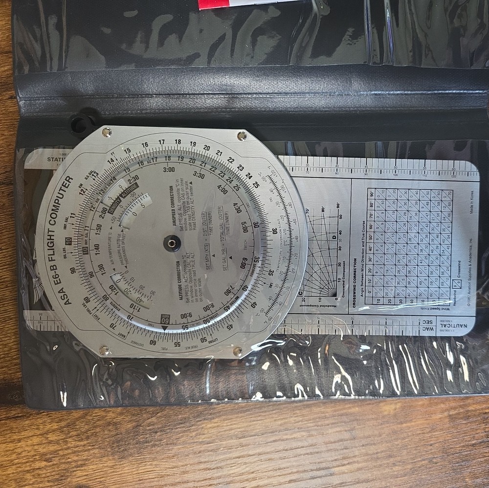 ASA Air Classics E6-B Flight Computer (open Packaging, Unused)