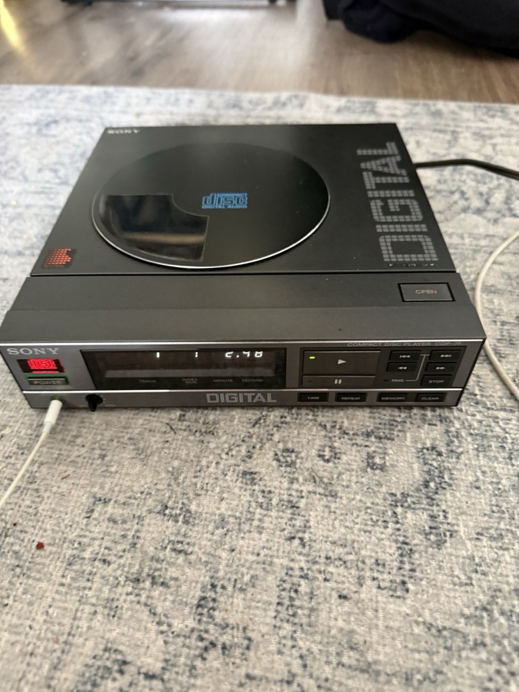 SONY CDP-7F Vintage CD/CDR Deck