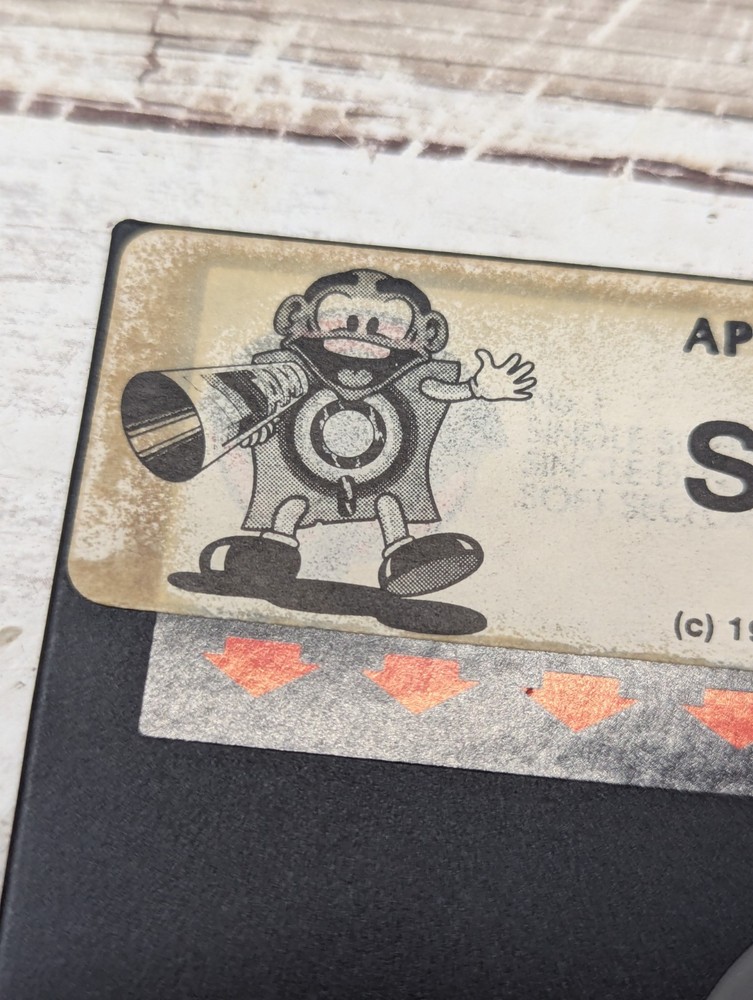 1982 Tronix SAM Software Automatic Mouth Apple II Disk Only Don't Ask