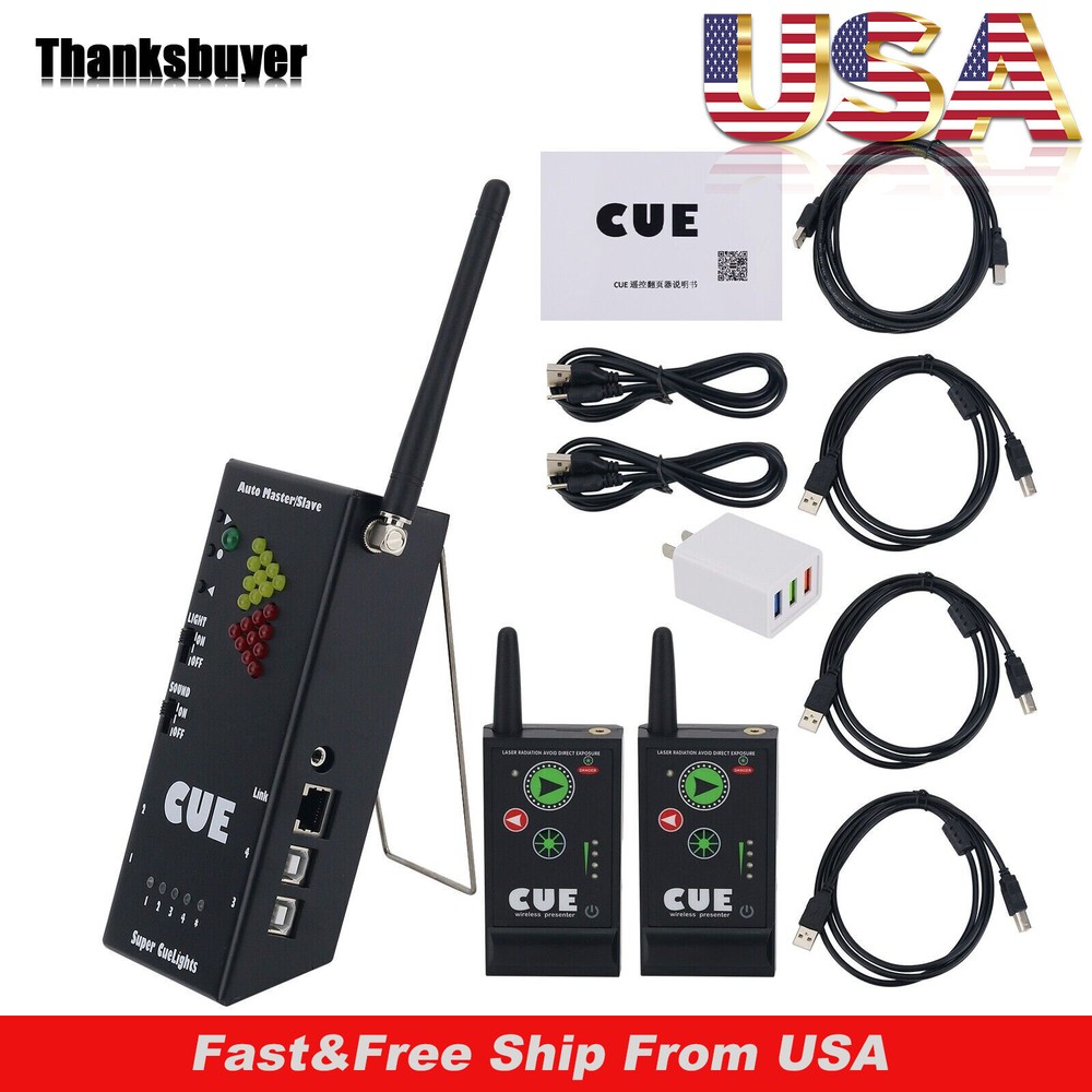 Super Cuelight Presenter Remote for PowerPoint Presentation #USA=