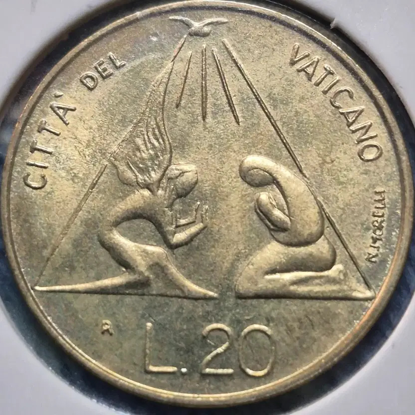 1983 Vatican 20 Lire Commemorative Coin