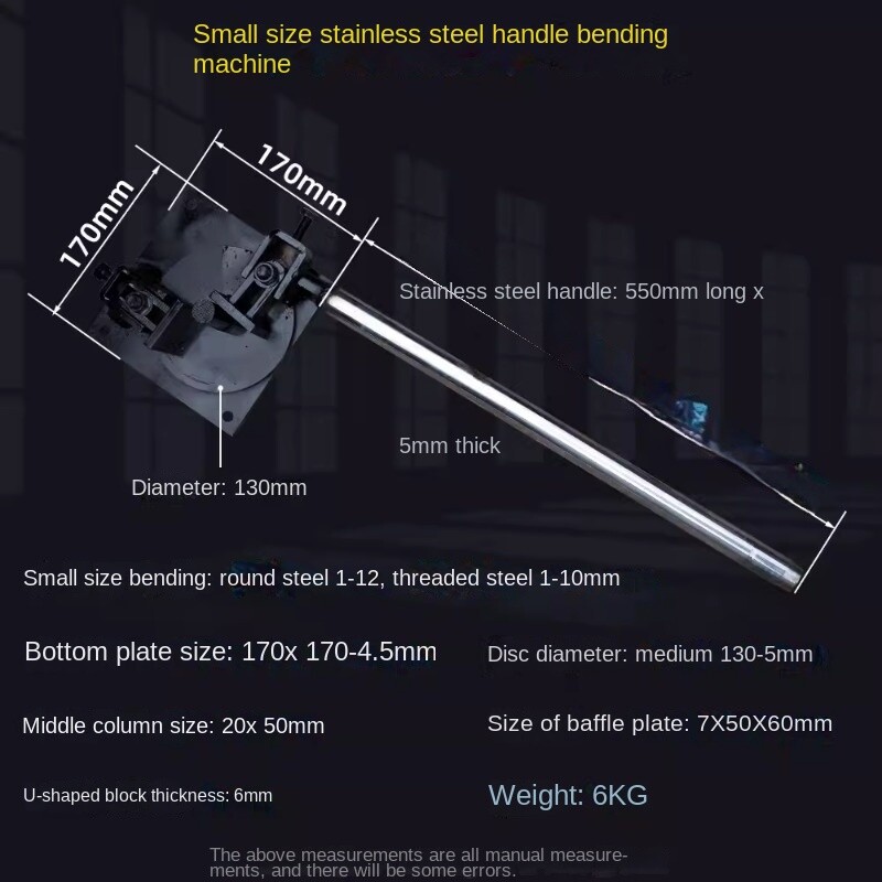 Manual Stirrup Steel Bending Machine Equipment Construction Tools