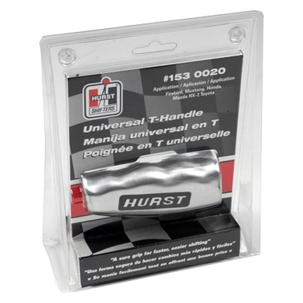 Hurst Shifters Aluminum Manual T Handle Shift Knob System Brushed Universal