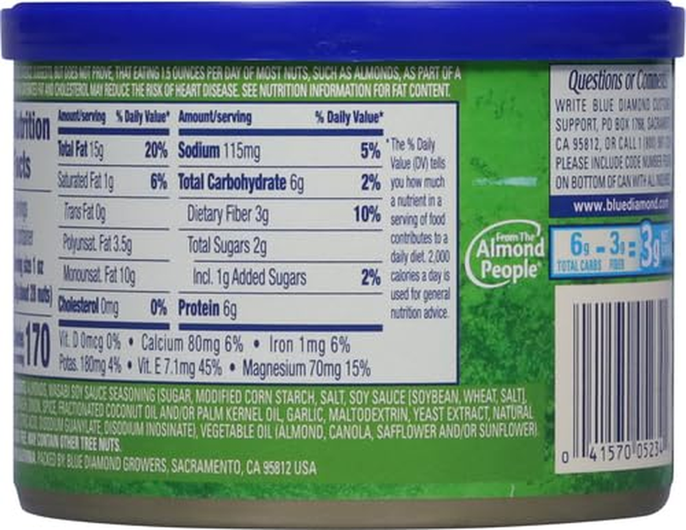 , Bold Wasabi & Soy Sauce, 6 Oz