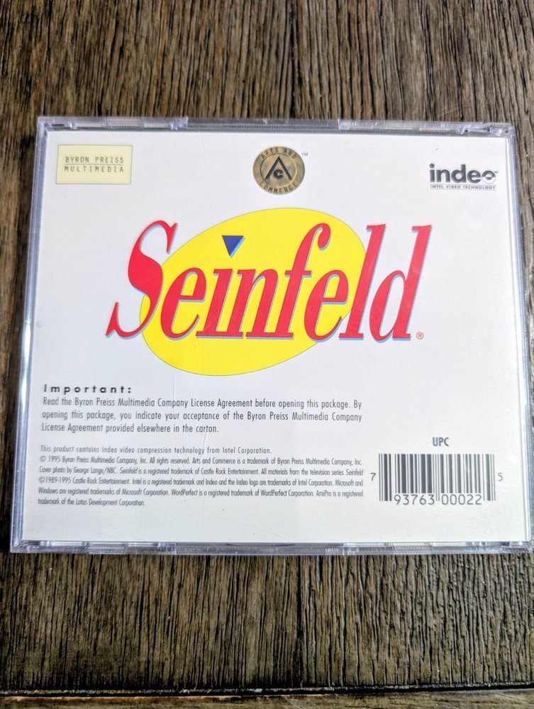 The Seinfeld CD-ROM Game (Windows PC, 1995)