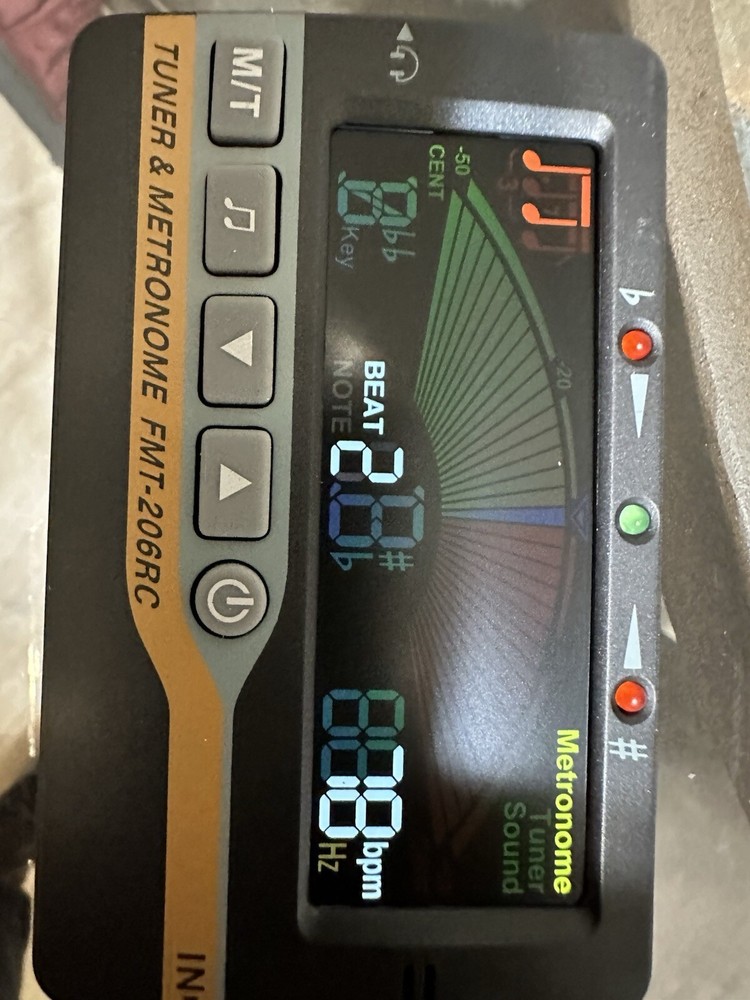 Tuner & Metronome FMT-206RC