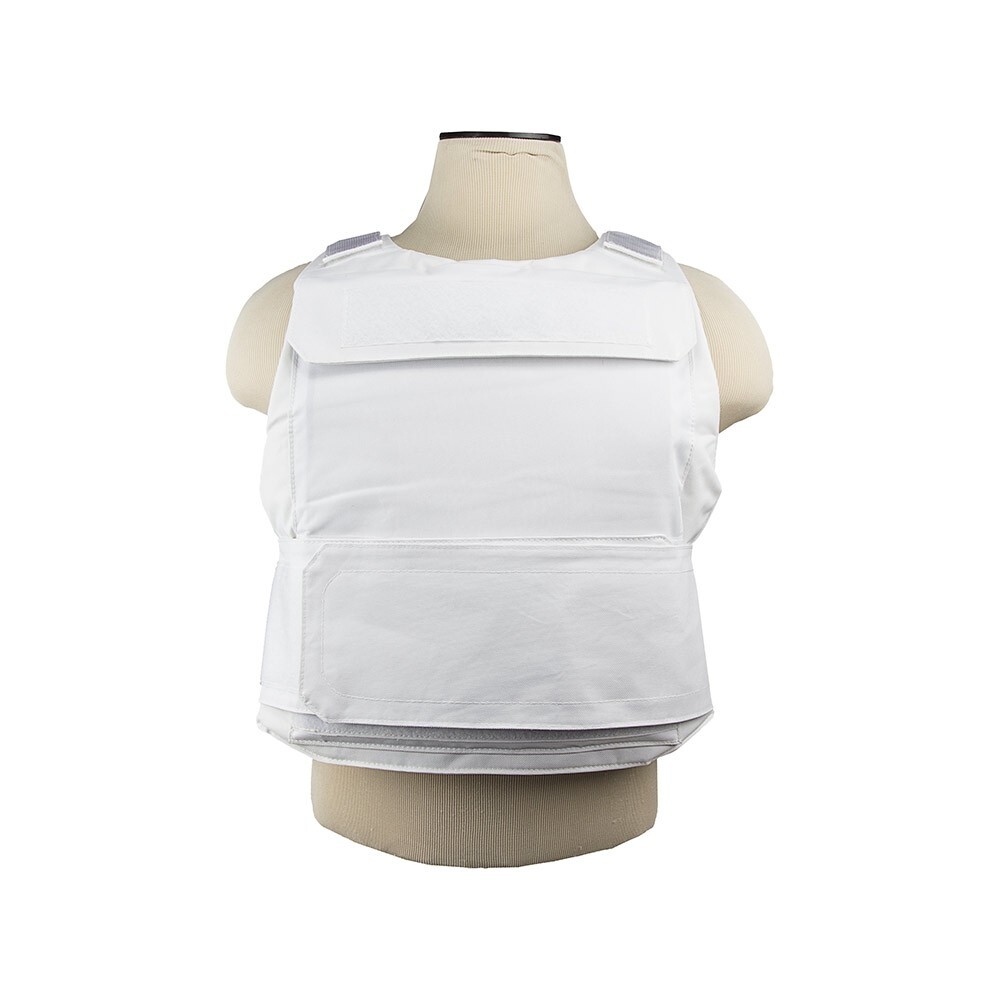 NEW NcSTAR Discreet Plate Carrier M-2XL Adjustable- White