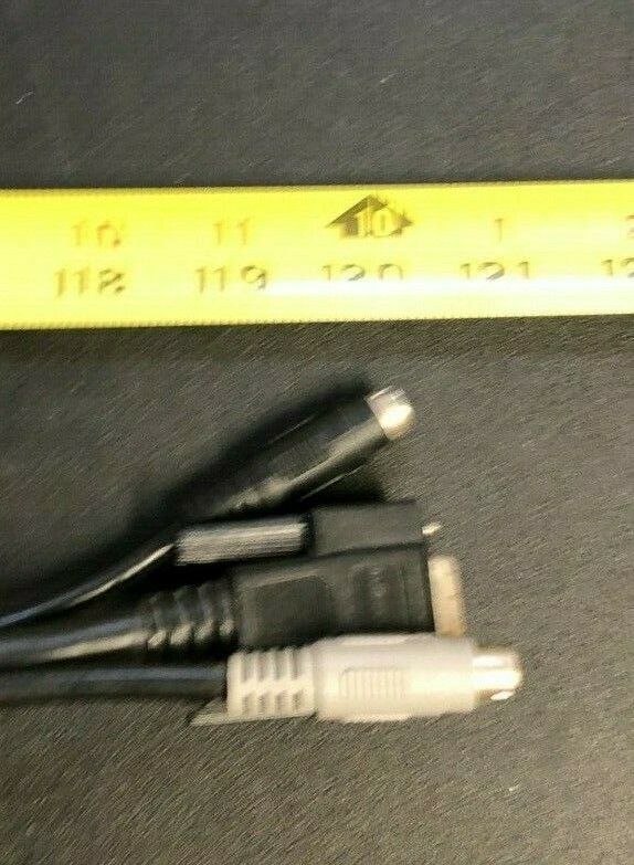 10 Ft. PS2 KVM Switch Computer Cables For VGA Keyboard Mouse