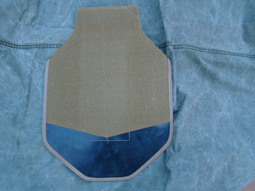 USMC MARPAT ILBE Mainpack Shoulder strap attachment hook and loop frame sheet